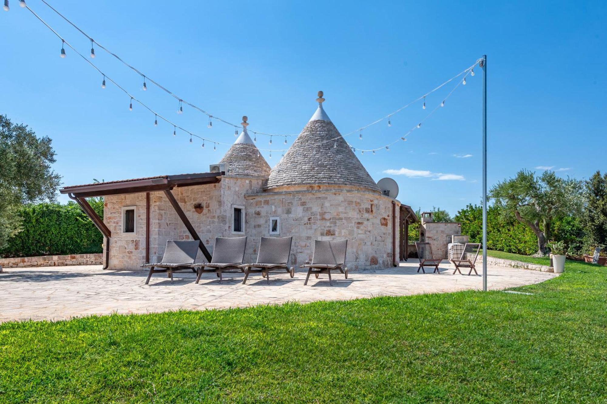 Villa Palmirotta Trulli Relais Castellana Grotte Kültér fotó