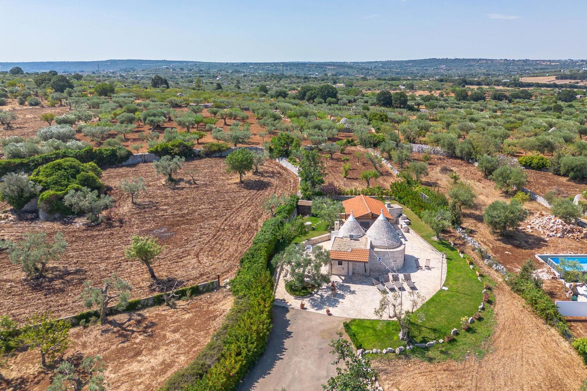 Villa Palmirotta Trulli Relais Castellana Grotte Kültér fotó