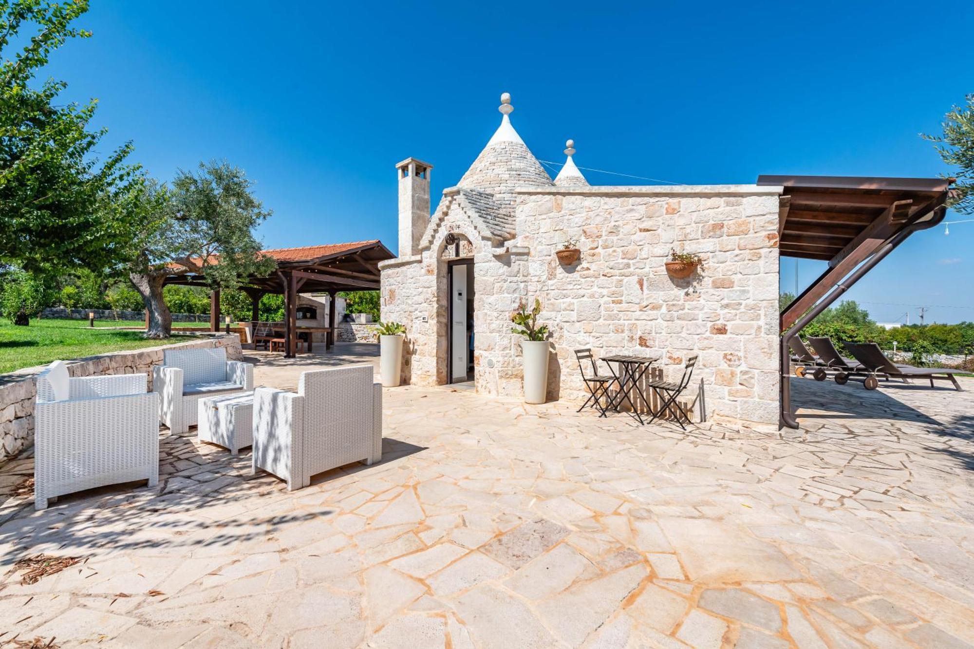 Villa Palmirotta Trulli Relais Castellana Grotte Kültér fotó