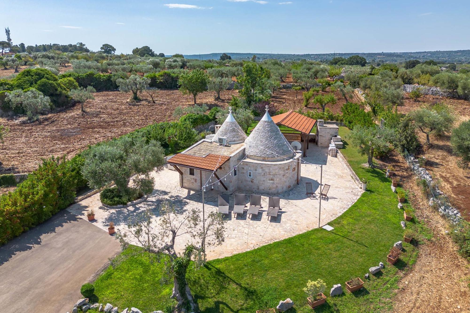 Villa Palmirotta Trulli Relais Castellana Grotte Kültér fotó